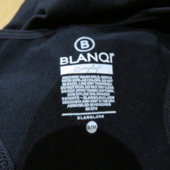 BLANQI Everyday Maternity Sleeveless Dress in Black Stretch Minimalist Corporate - Picture 15 of 15